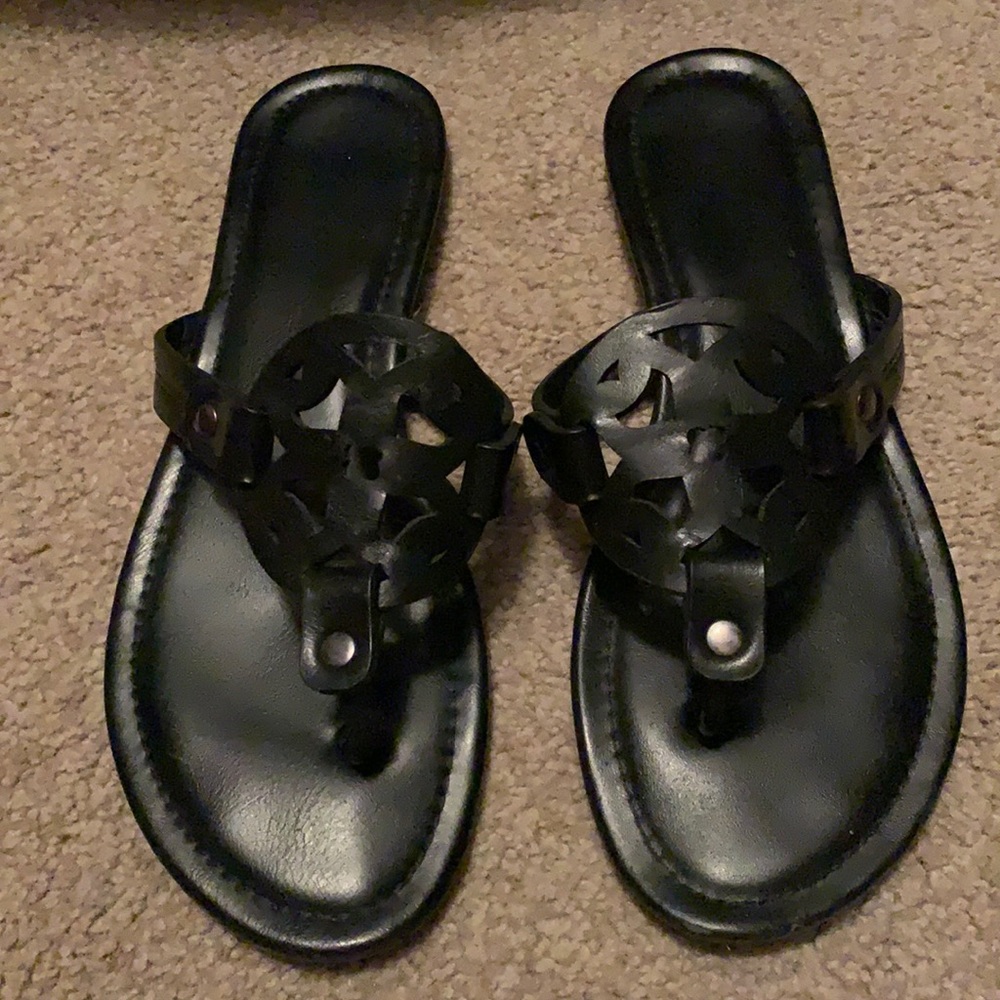 Pierre Dumas black sandals
